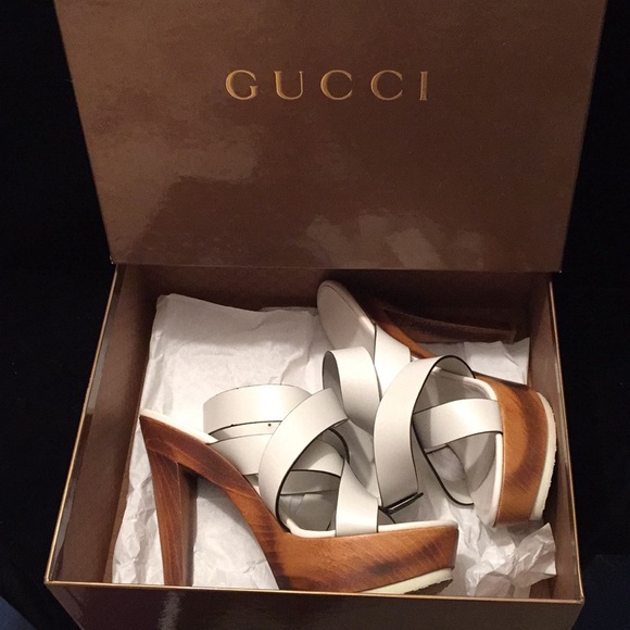 GUCCI PLATFORM WRAPS BRAND NEW - Picture 4 of 10